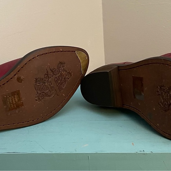 COPY - 🛍️2XHP🛍️ NIB LUCKY BRAND Red Western Boots - Picture 5 of 11